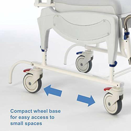 Invacare Aquatec Ocean Ergo VIP Premium Mobile Shower and Commode Chair Online Hot Sale