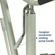 Invacare Get-U-Up Hydraulic Stand-Up Lift - Beige For Sale