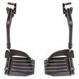 Invacare Hemi Swingaway Footrests with Heel Loop Footplate Online Hot Sale