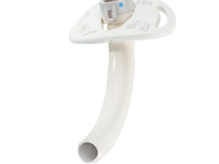 Shiley 4CFS Non-Fenestrated Tracheostomy Tube, Cuffless, Size 4 Hot on Sale