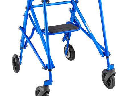 Circle Specialty Kilp 4 Wheeled with 8  Outdoor Wheels and Flip Up Seat - Blue, Medium on Sale