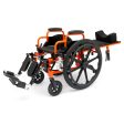 Circle Specialty Ziggo Pro Reclining Wheelchair - Orange, 12 inch Sale