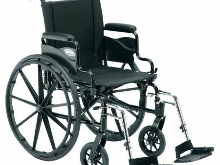 Invacare 9000 XT Wheelchair with Fixed Height Space-Saver Arms Supply