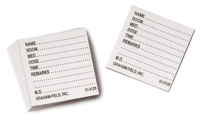 Graham Field Medicine Dispenser Tray Cards, Pack of 500 Cards Discount