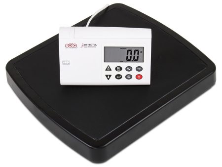 Detecto Portable Healthcare Scale with Remote Indicator, 550 lb x 0.2 lb on Sale