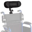 Circle Specialty Headrest with Adjustable Mounting Bracket Wheelchair - Black Online