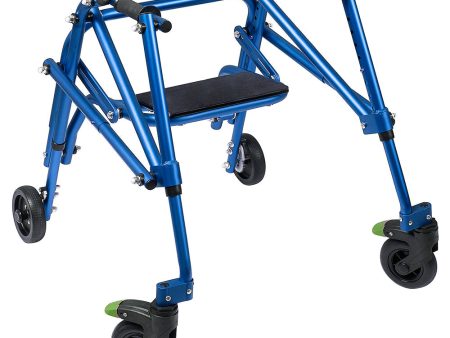 Circle Specialty Kilp 4 Wheeled Walker with Seat, Small Online