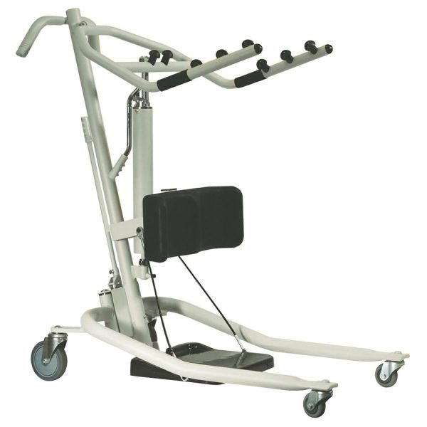 Invacare Get-U-Up Hydraulic Stand-Up Lift - Beige For Sale