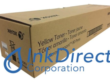 Xerox 6R1641 006R01641 Toner Cartridge Yellow Versant 80 180 Press Fashion