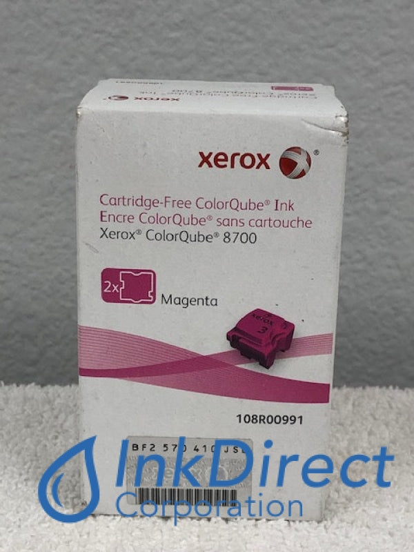 Xerox 108R991 108R00991  ColorQube 8700 Ink Stick Magenta Hot on Sale