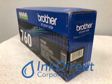 Genuine Brother TN760 TN-760 Toner Cartridge ( Small Box ) Black DCP L2550DW HL L2350DW L2370DW L2370DW XL L2390DW L2395DW MFC  L2710DW L2750DW L2750DW XL Online Sale