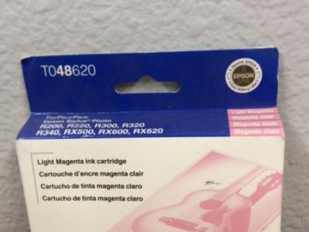 ( Expired ) Genuine Epson T048620 T0486  Epson 48 Ink Jet Cartridge Light Magenta Sale