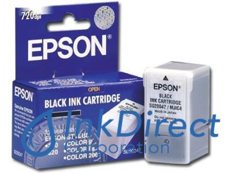 ( Expired ) Genuine Epson S020047 Ink Jet Cartridge Black Online now