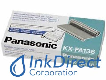 Genuine Panasonic KXFA136 KX-FA136 Ribbon Refill Black on Sale