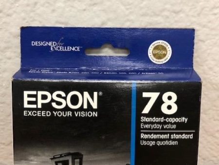 ( Expired ) Genuine Epson T078120 T0781 Epson 78 Ink Jet Cartridge Black Hot on Sale