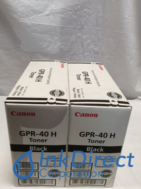 Genuine Canon  3482B005AA GPR-40H Toner Cartridge Black ( Lot of 2 ) ImageRunner LBP3560 LBP3580 For Cheap