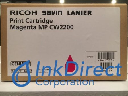 ( Expired ) Genuine Ricoh Savin Lanier 841722   MP CW2200SP Print Cartridge Magenta on Sale