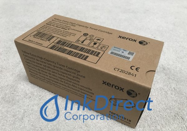 Xerox 106R3918 106R03918   Toner Cartridge Yellow VersaLink C600 ( Extra High Yield ) on Sale