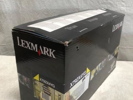 Genuine Lexmark X792X4YG ( X792X1YG ) Return Program Print Cartridge Yellow X792DE X792DTE X792DTFE X792DTME X792DTPE X792DTSE For Discount