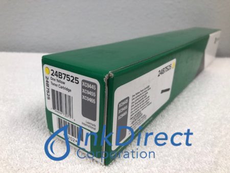 Genuine Lexmark 24B7525 Toner Cartridge Yellow XC9445 XC9455 XC9465 Online now