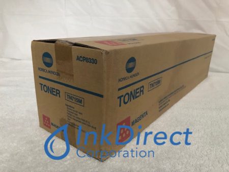 Genuine Konica Minolta ACP8330  TN-715M TN715M Toner Cartridge Magenta BizHub C750i Sale