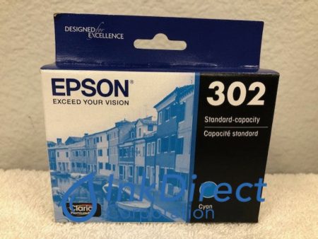 Genuine Epson T302220 T302220-S  Epson 302 Ink Jet Cartridge Cyan XP6000 XP6005 Sale