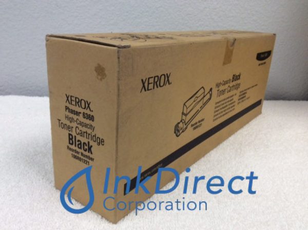 Xerox 106R1221 106R01221 Phaser 6360 High Yield Toner Cartridge Black Online