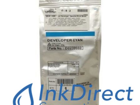 Genuine Ricoh D0239660 D023-9660   Developer Cyan Hot on Sale