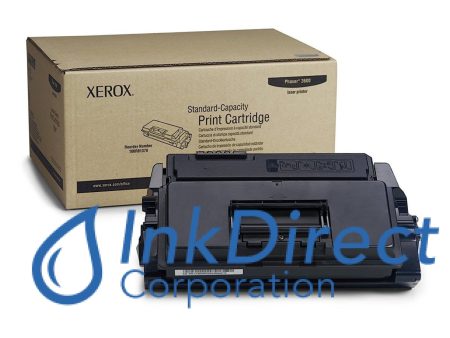 Xerox 106R1370 106R01370 Phaser 3600 Standard Yield Toner Cartridge Black Supply