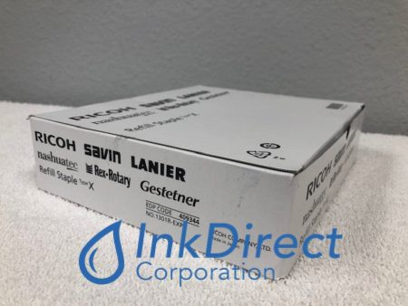 Genuine Ricoh Savin Lanier 409344 Type X Staples Pro 8300S 8310S 8320S Online