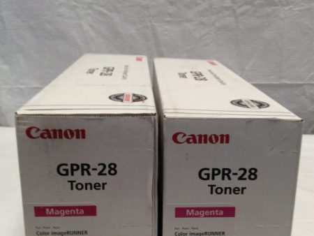 Genuine Canon 1658B004AA GPR-28 Toner Cartridge Magenta ( Lot of 2 ) ImageRunner C1022 C1022I C1030 C1030IF For Cheap