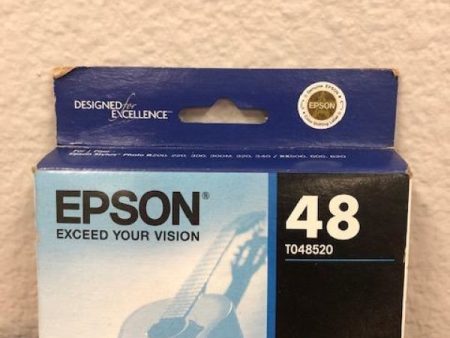 ( Expired ) Genuine Epson T048520 T0485  Epson 48 Ink Jet Cartridge Light Cyan For Discount