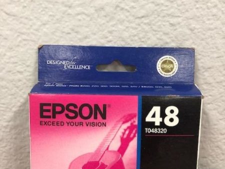 ( Expired ) Genuine Epson T048320 T0483  Epson 48 Ink Jet Cartridge Magenta Online Hot Sale