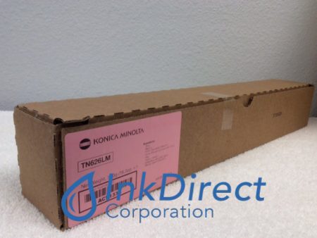 Genuine Konica Minolta ACV133C TN-626LM TN626LM ( Plain Brown Box ) Toner Cartridge Magenta Bizhub C450i C550i C650i For Discount