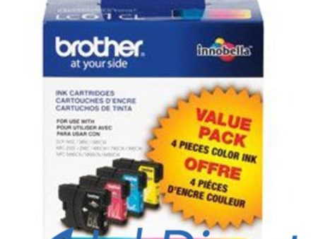 Genuine Brother LC614PKS LC-61CL LC61CL Ink Jet Cartridge Black Cyan Magenta Yellow Supply