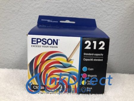 Genuine Epson T212120BCS T212120-BCS Epson 212 ( T212120 T212520 ) Ink Jet Cartridge Black Cyan Magenta Yellow Fashion