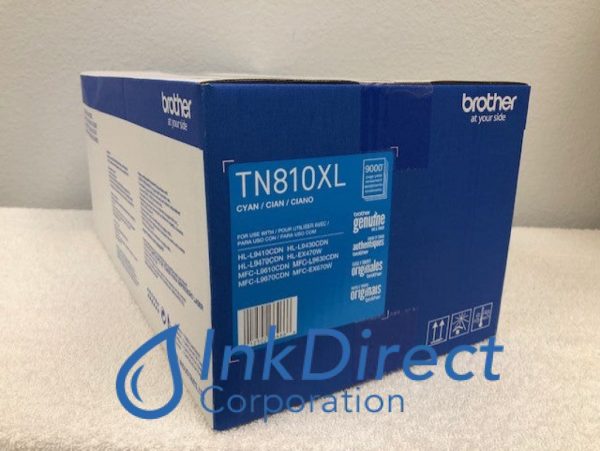 Genuine Brother TN810XLC Toner Cartridge Cyan EX470W EX670W L9410CDN L9430CDN L9470CDN For Cheap