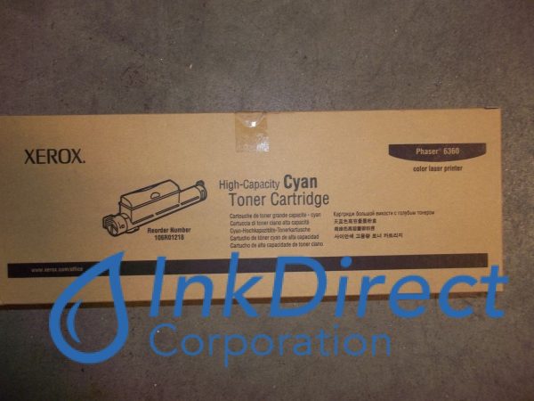 Xerox 106R1218 106R01218 Phaser 6360 High Yield Toner Cartridge Cyan Online Hot Sale