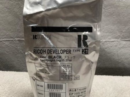 Genuine Ricoh 888164  A2959640  Type 21 Developer   Starter Black Fashion