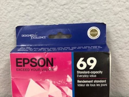 ( Expired ) Genuine Epson T069320 T0693  Epson 69 Ink Jet Cartridge Magenta Online Sale