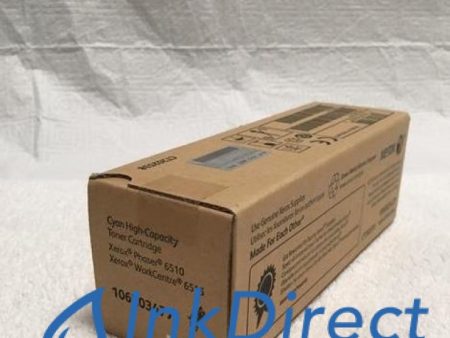 Xerox 106R3477 106R03477  Phaser 6510 WorkCentre 6510 Toner Cartridge Cyan High Capacity Fashion