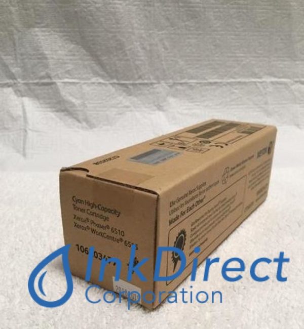 Xerox 106R3477 106R03477  Phaser 6510 WorkCentre 6510 Toner Cartridge Cyan High Capacity Fashion