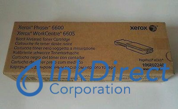 Xerox 106R2240 106R02240  Toner Cartridge Black Fashion