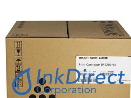 Genuine Ricoh 406683 SP 5200HA Print Cartridge Black SP5200N SP5200S SP5200DN Online