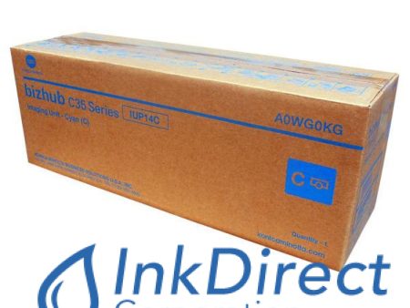 Genuine Konica Minolta A0WG0KM A0WG0KG IU-P14C IUP14C Image Unit Cyan BizHub C25 C35 C35P on Sale