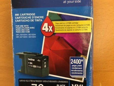 ( Expired ) Genuine Brother LC79BK XXL LC-79BK XXL   Ink Jet Cartridge Black For Sale