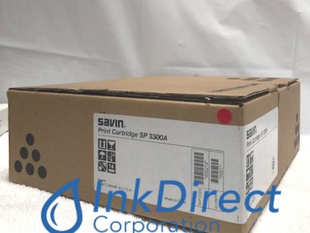 Genuine Savin 406214 Type SP 3300A Print Cartridge Black SP 3300D 3300DN For Sale