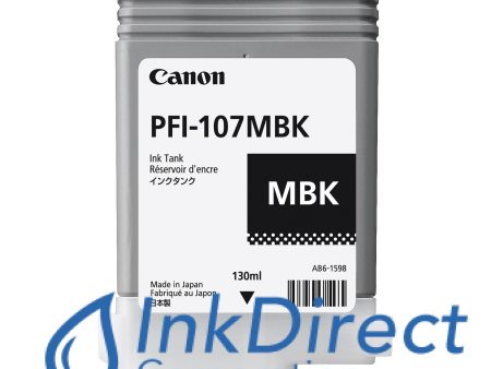 ( Expired ) Genuine Canon  6704B001AA  PFI-107MBK Ink Tank Matt Black Hot on Sale