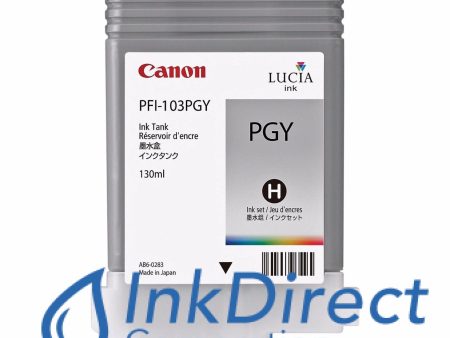 ( Expired ) Genuine Canon  2214B001AA  PFI-103PGY Ink Tank Photo Gray Online