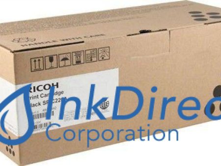 Genuine Ricoh 406093 406046  480-0442   4800442 SP C220A Print Cartridge Black Hot on Sale